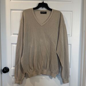 St. Croix knits v neck sweater XL